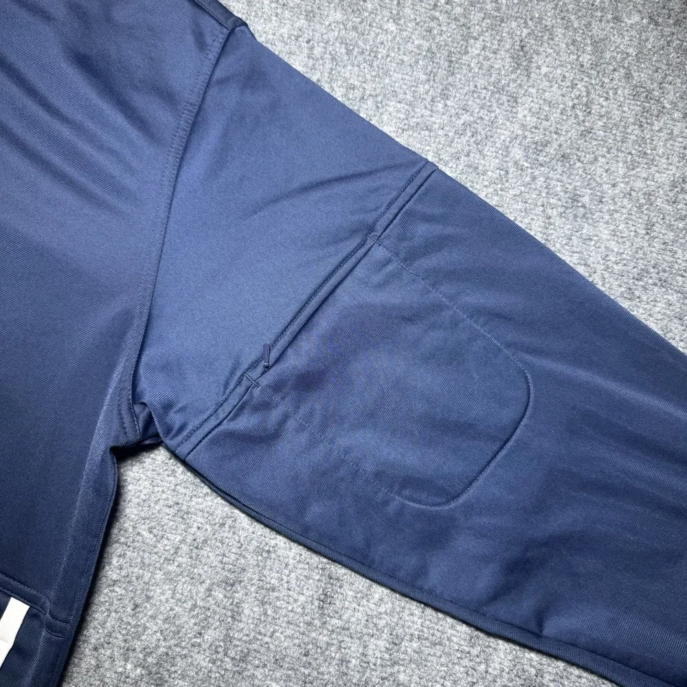 Jordan Jumpman Full Zip Hoodie Track Jacket Men XL Navy w/ White Accents Logo